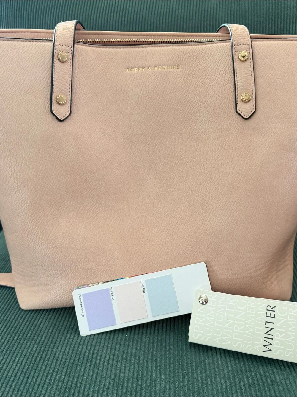 Poppy and Peonies Go Getter Tote